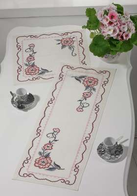 Flower Table Mat Square