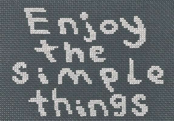 Enjoy the Simple Things - click for larger image