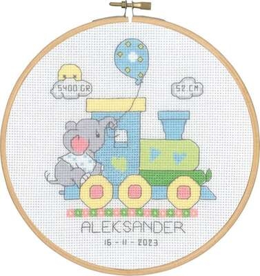 Elephant and Blue Engine