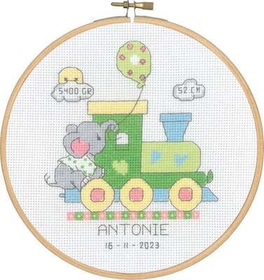 Elephant and Green Engine - click for larger image