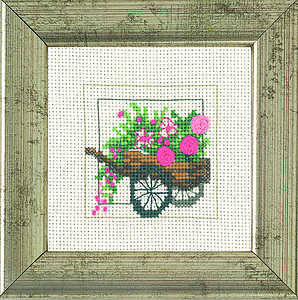 Garden flower cart - click for larger image