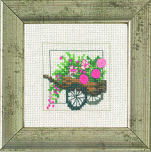 Garden flower cart