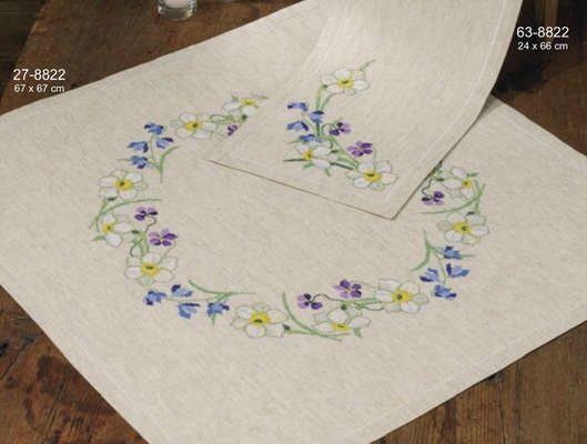 Spring Flowers Table Cover