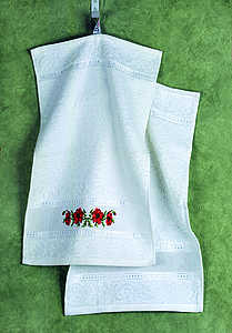 Poppies towels (2 in pack) (30 x 50 cm) - click for larger image