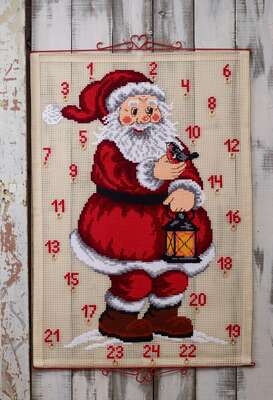 Santa and Bird Advent Calendar