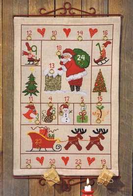 Santa Advent Calendar