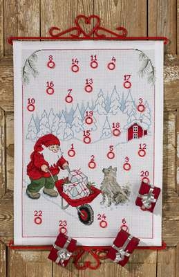 Elf with Presents Advent Calendar