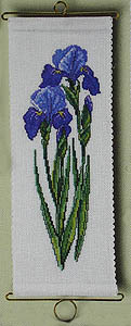 Iris bell pull - click for larger image