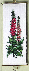 Foxglove bell pull - click for larger image