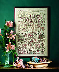 1854 Sampler - click for larger image