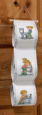 Children Toilet Roll Holder - click for larger image