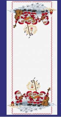 Elf Orchestra Long Table Runner - click for larger image