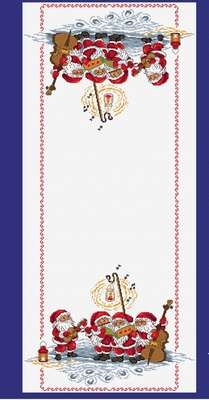 Elf Orchestra Long Table Runner