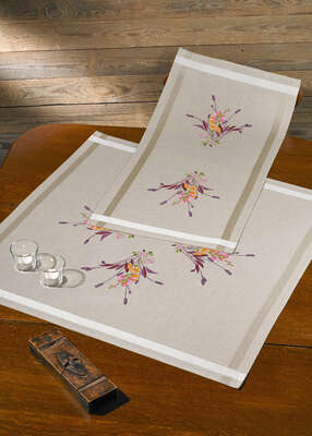 Dragon Flower Table Runner