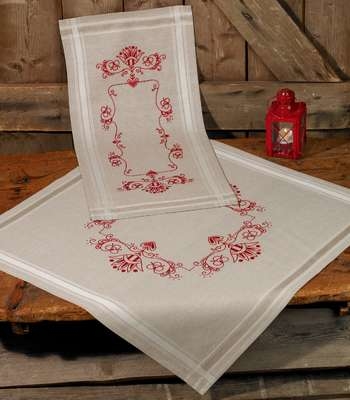 Classic Red Table Runner - click for larger image