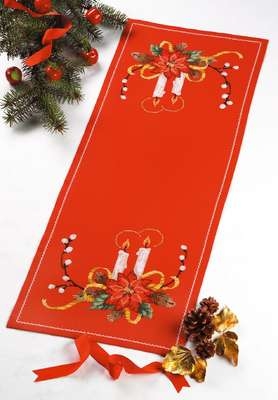 Stars of Bethlehem Table Runner - click for larger image