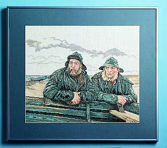 Two fishermen - click for larger image