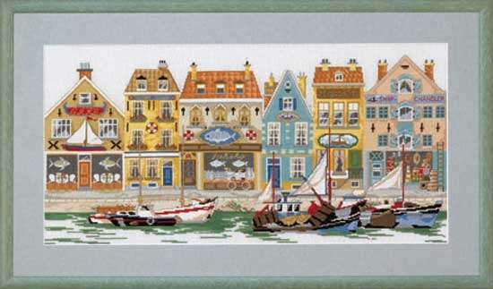 Harbourside houses - click for larger image