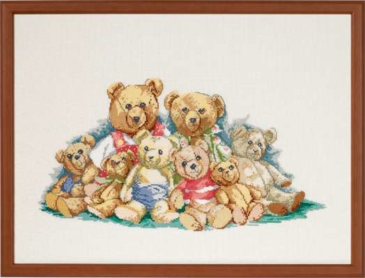 Teddy Family - click for larger image
