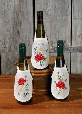 Summer Wine Bottle Aprons