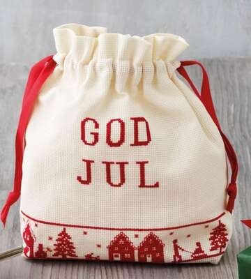 God Yul drawstring bag - click for larger image