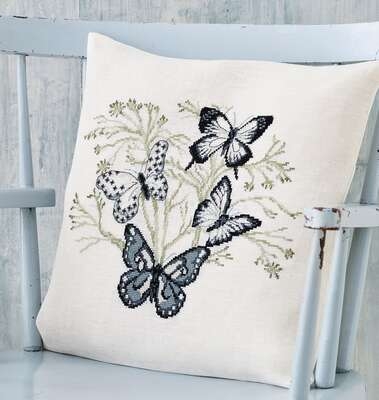 Butterflies Cushion - click for larger image