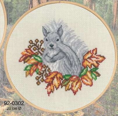 Squirrel in Fall