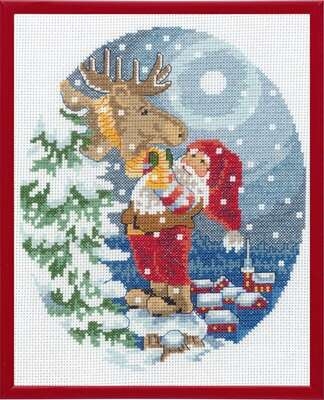 Reindeer Scarf - click for larger image