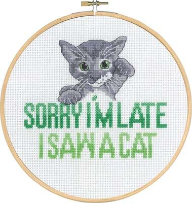 Sorry I'm Late Cat - click for larger image