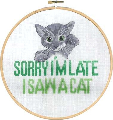 Sorry I'm Late Cat