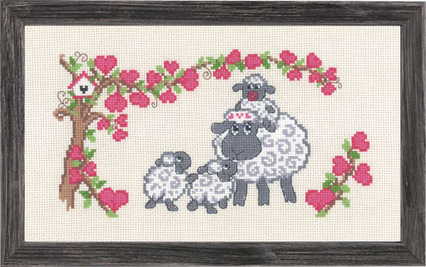 Sheep Family - click for larger image