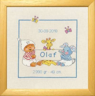 Baby Boy Sampler - click for larger image