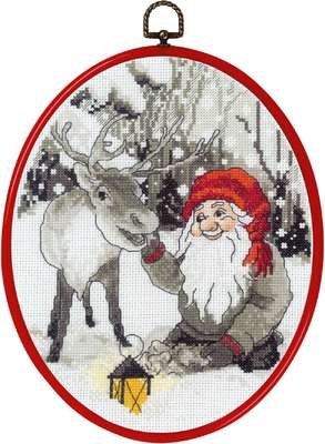 Elf and Reindeer - click for larger image