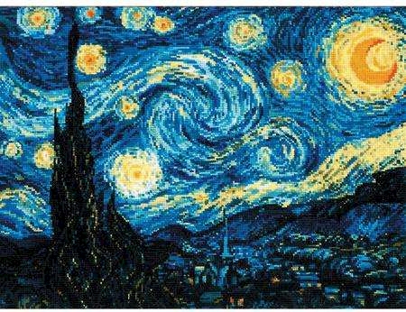 Starry Night after Van Gogh