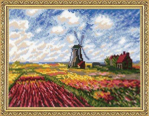 Tulip Fields After Monet