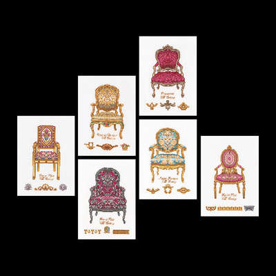 Six Antique Chairs 