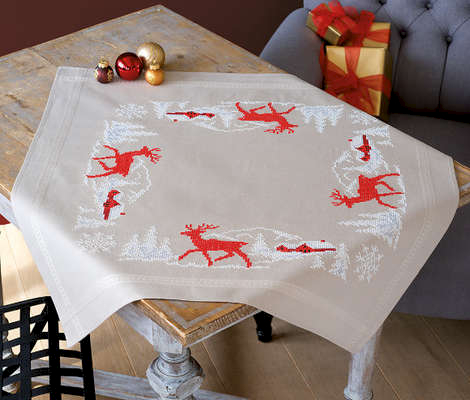 Reindeer Table Cover
