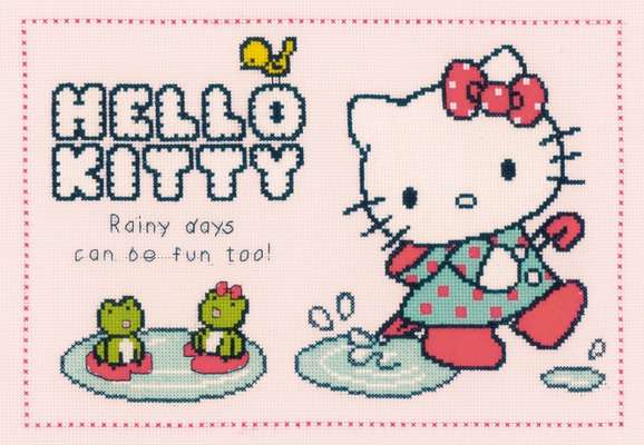 Rainy Days Cross Stitch Kit