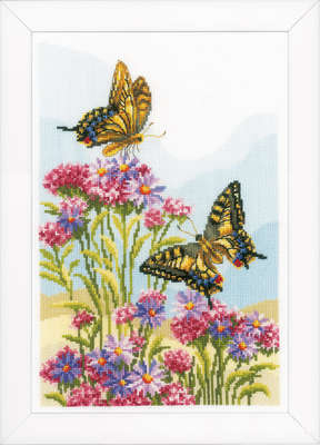 Butterflies and Flowers
