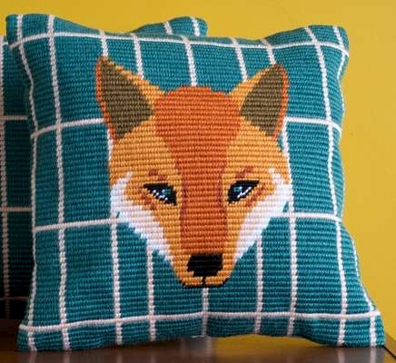 Gunther the Fox Cushion