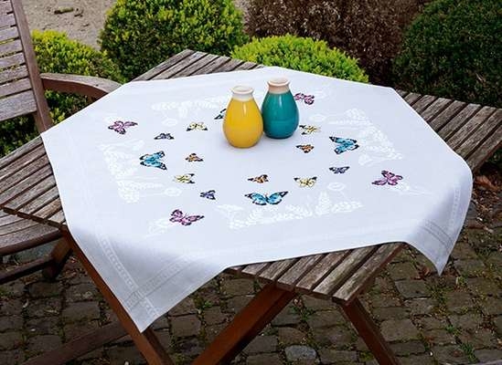 Butterfly Dance Table Cover