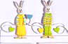 Rabbits deco hanger