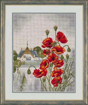House with Poppies