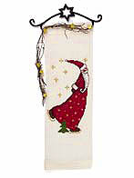 Santa with fir tree hanger