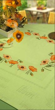 Poppies table cover