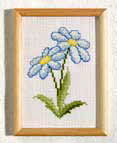 Daisy picture - Counted cross stitch