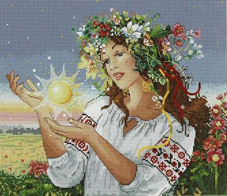 Dawn, cross stitch kit by Merejka