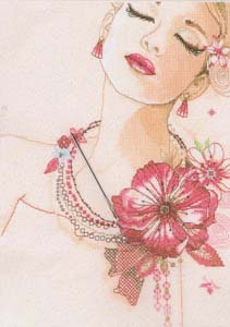 Deep in Thought, cross stitch kit by Vervaco