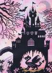 Enchanted Dragon Castle, cross-stitch kit by Bothy Threads