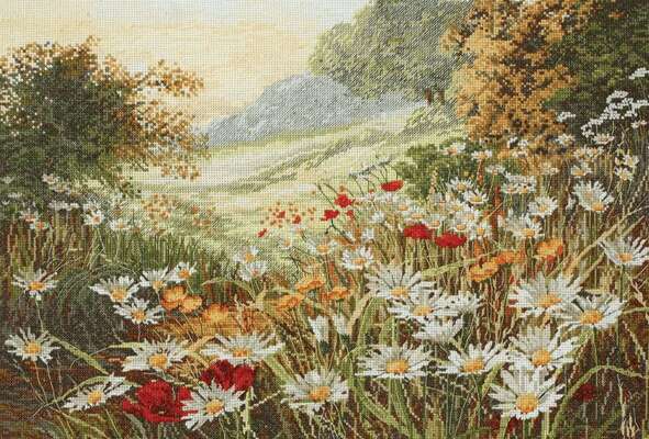 Evening Sun, cross stitch kit by maia